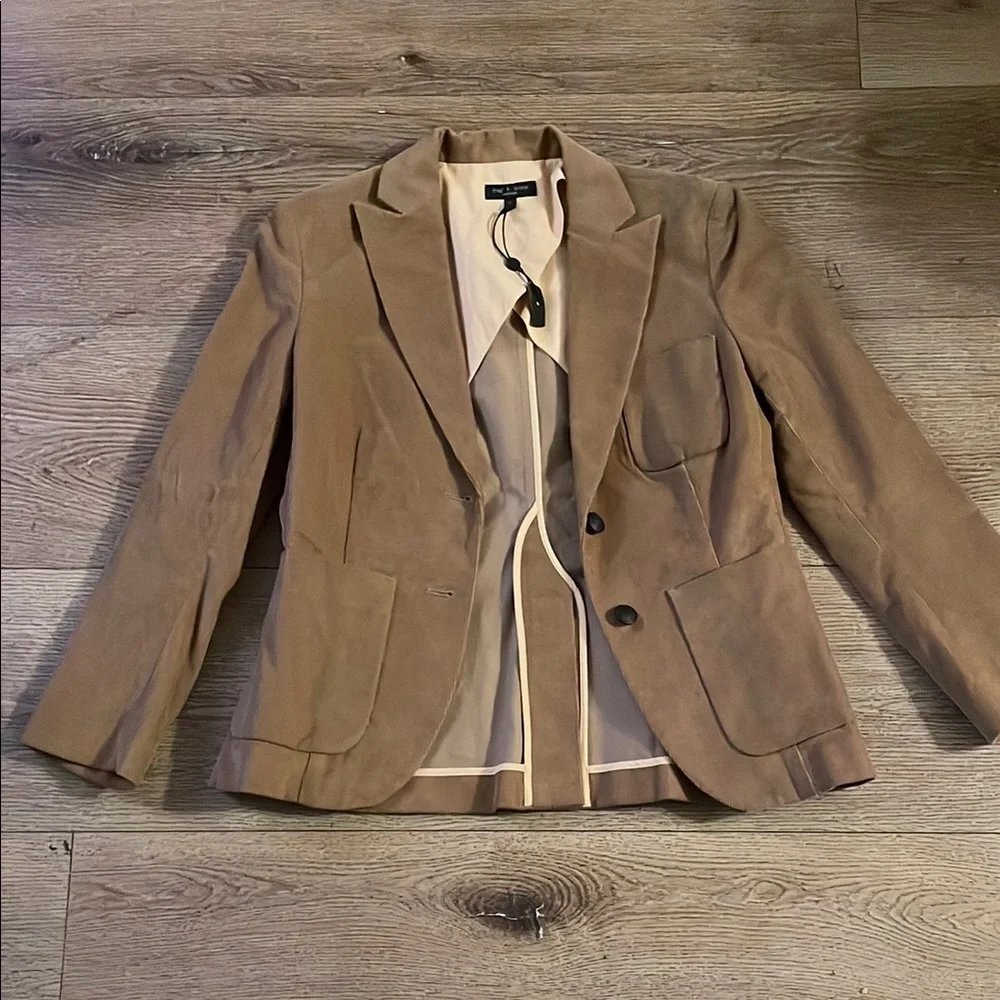 NWOT RAG & BONE Nancy Slim Corduroy Blazer - Picture 7 of 11